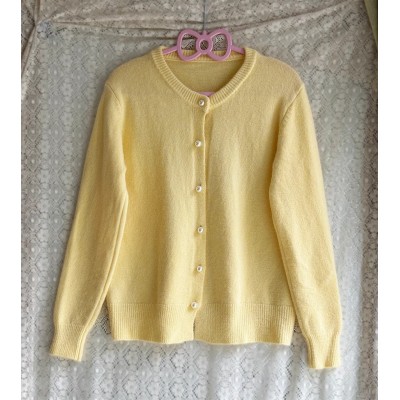 Miss Point Sunflower Gardening Cardigan(Reservation/2 Colours/Full Payment Without Shipping)